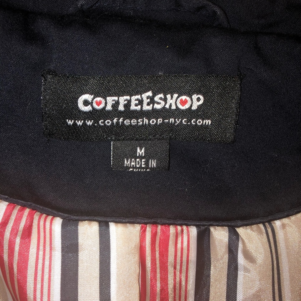 Coffeshop Jacket w/three-quarter sleeves - Picture 8 of 8